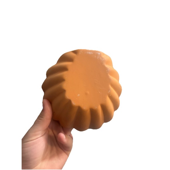 Vintage PartyLite Terra Cotta Angel Sconce Candle Holder Celestial Cherub Whimsy - Picture 3 of 5